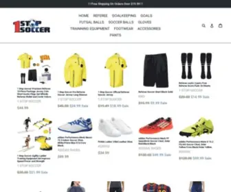 Onestopsoccer.com(ALL YOUR SOCCER NEEDS) Screenshot