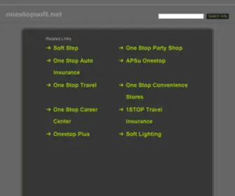Onestopsoft.net(Registrácia domén) Screenshot