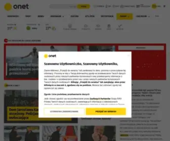 Onet.eu(Jesteś na bieżąco) Screenshot