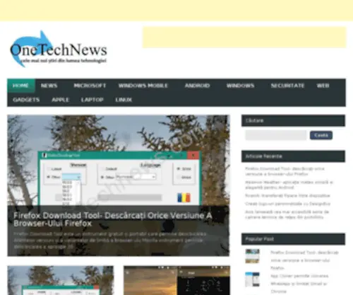 Onetechnews.com(Onetechnews) Screenshot