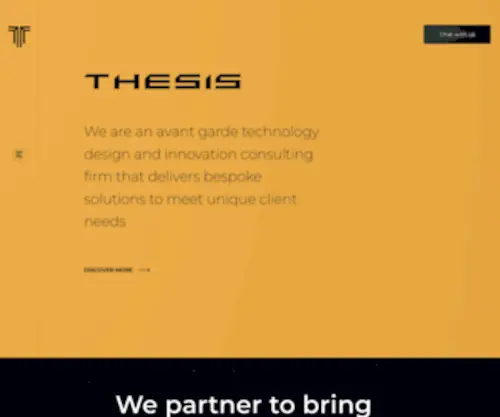 Onethesis.com(Thesis Pte Ltd) Screenshot
