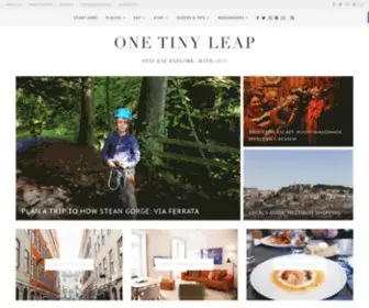Onetinyleap.com(Family Travel Blog) Screenshot