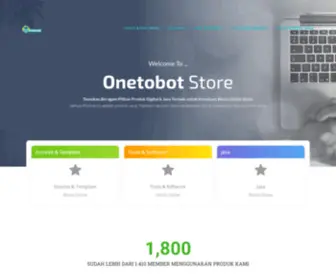 Onetobot.com(PUSAT BOOT MARKETING) Screenshot