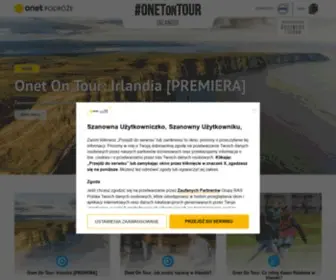 Onetontour.pl(Onet On Tour) Screenshot