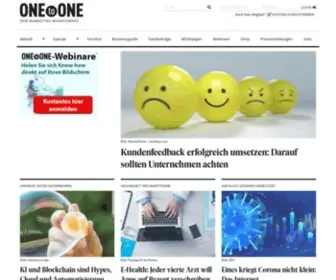 Onetoone.de(New Marketing Management) Screenshot
