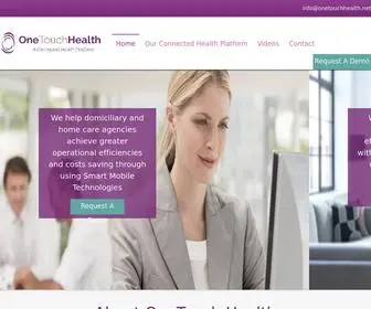 Onetouchtelecare.com(One Touch Health) Screenshot