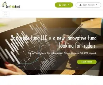 Onetradefund.com(One Trade Fund) Screenshot