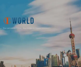 Onetradeworld.com(Your bridge to Chinese consumers) Screenshot