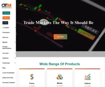 Onetradingmarkets.com(Online Stock & Forex Trading Platform) Screenshot