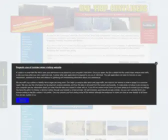 Onetripcontainers.co.uk(One Trip Containers) Screenshot