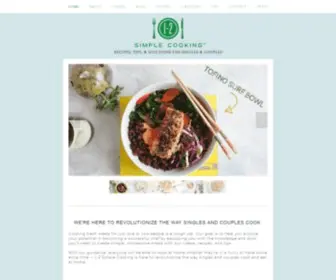 Onetwosimplecooking.com(2 Simple Cooking) Screenshot