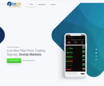 Oneupmarkets.in(OneUp Markets) Screenshot