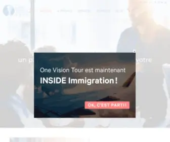 Onevisiontour.com(Mobilité Internationale) Screenshot