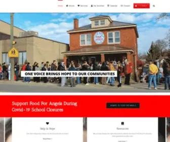Onevoicewv.org(Rescuing, Restoring, and Rebuilding Communites) Screenshot