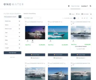 Onewaterinventory.com(One Water) Screenshot