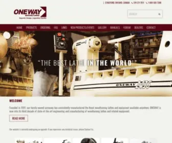 Oneway.ca(ONEWAY Manufacturing) Screenshot