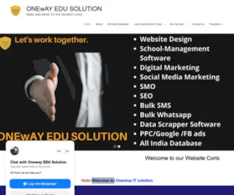 Onewayedusolution.com(Onewayedusolution) Screenshot