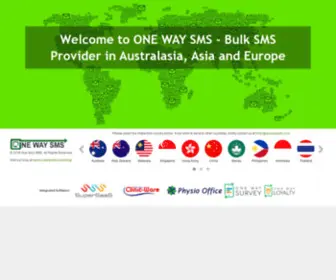 Onewaysms.com(Bulk SMS Australasia) Screenshot