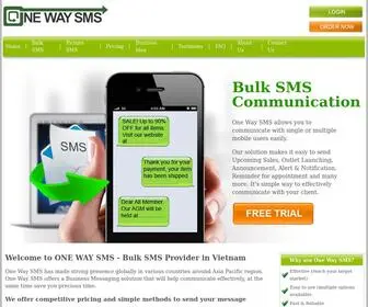 Onewaysms.vn(Bulk SMS Vietnam) Screenshot