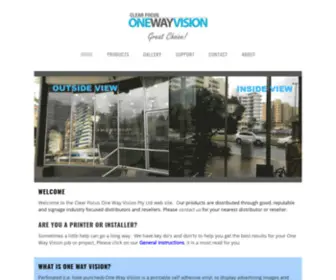 Onewayvision.biz(One Way Vision) Screenshot