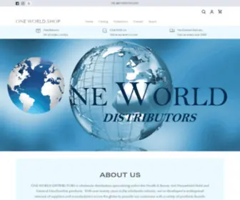 Onewdist.com(ONE WORLD SHOP) Screenshot