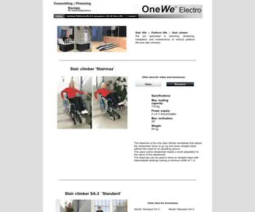 Onewe-Electro.co.nz(OneWe Electro Consulting) Screenshot