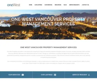 Onewest.ca(Onewest) Screenshot