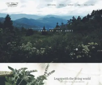 Onewillowapothecaries.com(Home (One Willow Apothecaries)) Screenshot