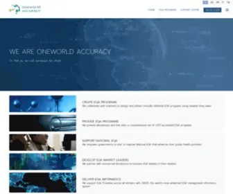 OneWorldaccuracy.com(Oneworld Accuracy) Screenshot