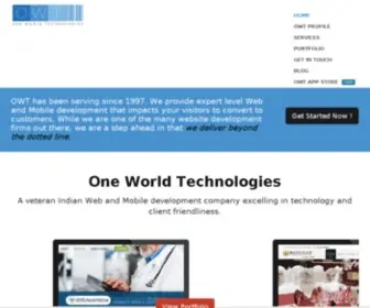 Oneworldtechnologies.com(One World Technologies) Screenshot