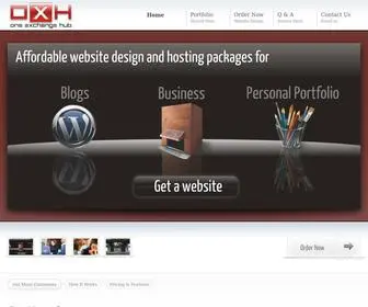 Onexhub.com(One Exchange Hub) Screenshot