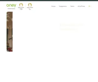 Oney.com(L'espace Corporate du Groupe Oney) Screenshot