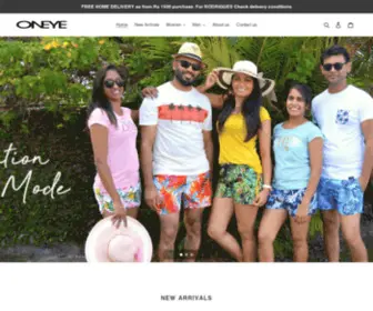 Oneyeclothing.shop(Oneye Clothing) Screenshot