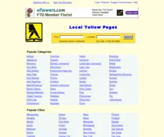 Oneyellow.com(Yellow Pages) Screenshot