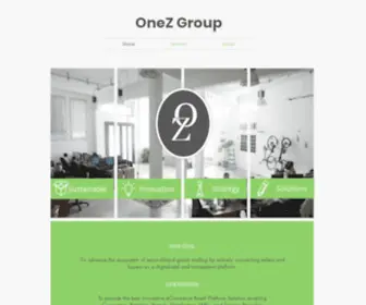 Onez-Group.com(OneZ Group) Screenshot