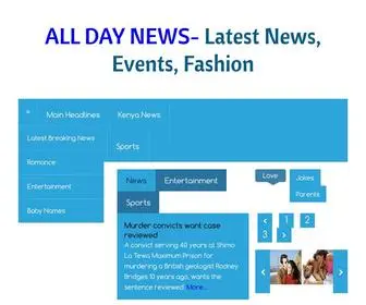 Onfon.co.ke(All Day News) Screenshot