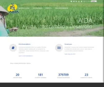 ONG-Aida.org(ONG AIDA) Screenshot