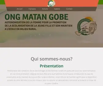 ONG-Matangobe.org(ONG MATAN GOBE) Screenshot