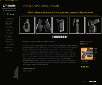 Ongear.cz(Kydexová pouzdra) Screenshot