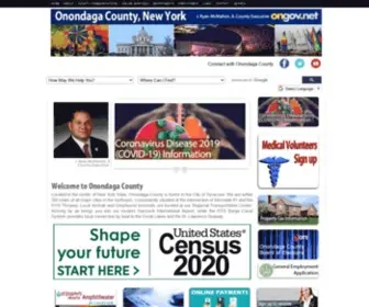 Ongov.net(Onondaga County) Screenshot