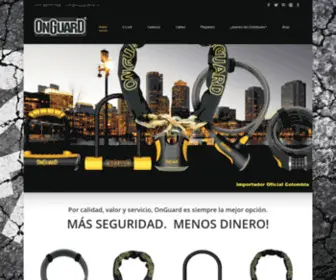 Onguardlock.co(Distribuidor Oficial Colombia) Screenshot