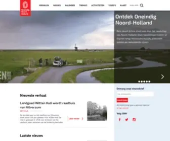 ONH.nl(Ontdek oneindig Noord Holland) Screenshot