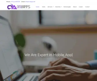 Oniapps.net(Oniapps is a leading Technology Services provider Android App Development) Screenshot