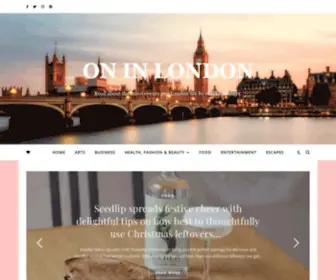 Onin.london(ON IN LONDON) Screenshot