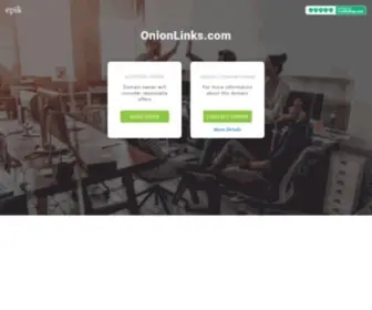 Onionlinks.com(Make an Offer if you want to buy this domain. Your purchase) Screenshot