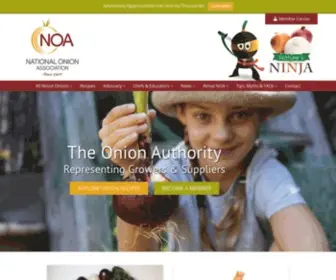 Onions-Usa.org(The National Onion Association) Screenshot