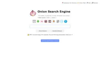 Onionsearchengine.com(Onion Search Engine) Screenshot