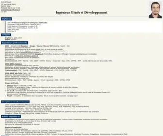 Onire.com(CV Ingénieur Etude et Développement Informatique et internet) Screenshot