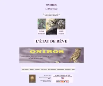 Oniros.fr(Reve et conscience) Screenshot