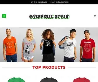 Onisdrillstyle.com(ONISDRILL STYLE) Screenshot